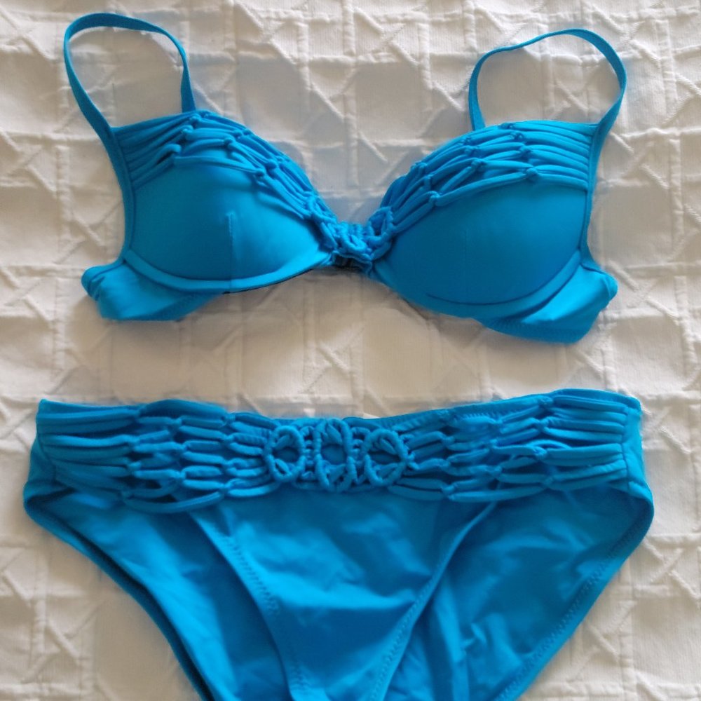 GORGEOUS!!!  Becca by Rebecca Virtue Bikini  - Size Large